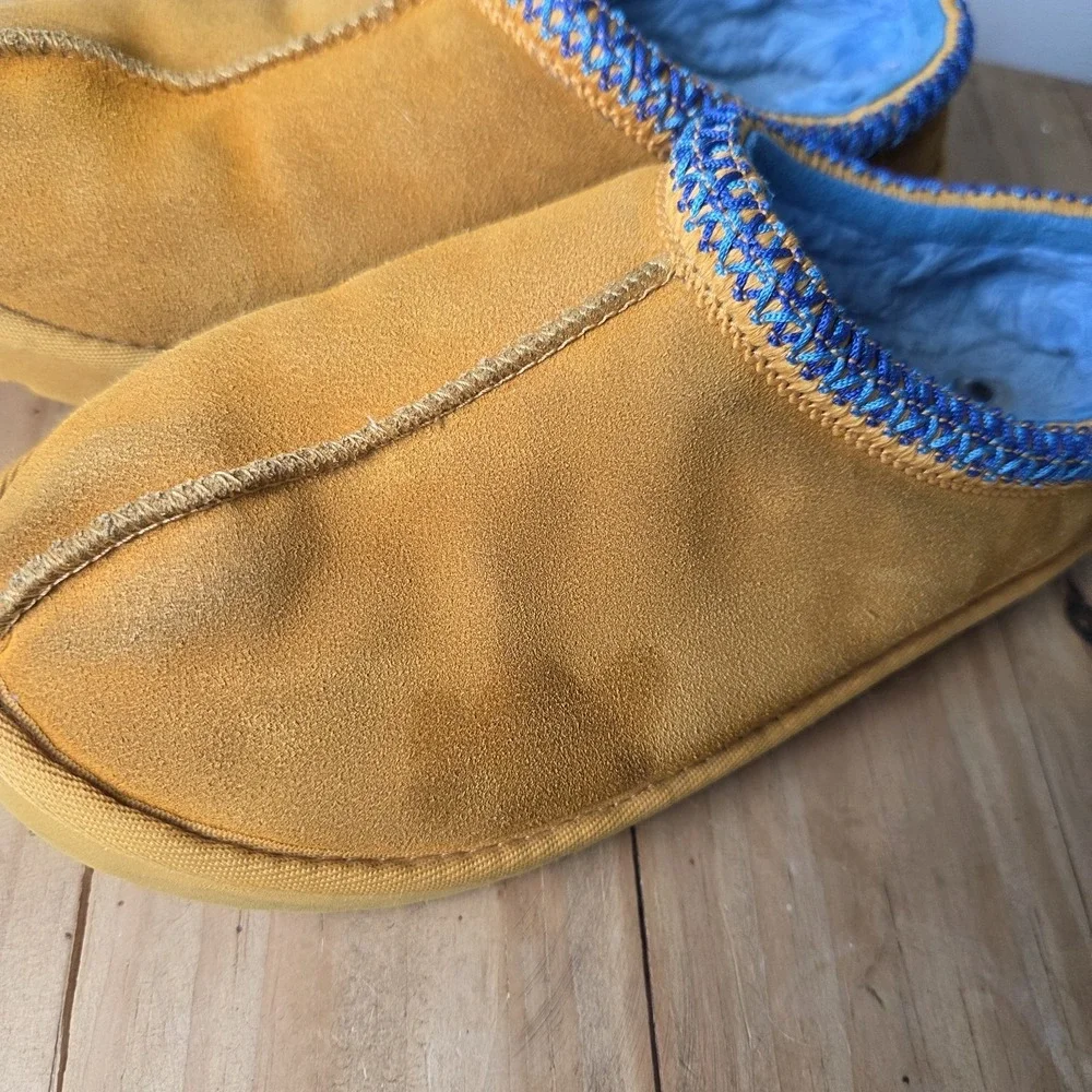 Ugg Tasman Sesame Street Cookie Monster Suede Clog‎ Mule.slop On Womens Sz 6